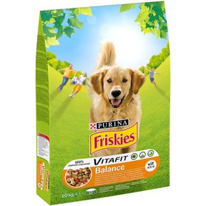 Hrana uscata caini Purina Friskies Balance cu pui, 10kg